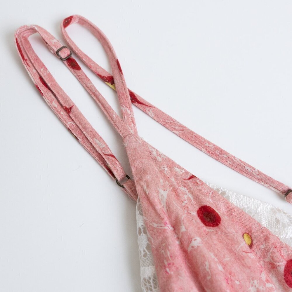 Anthropologie Gülhatun Aydin Sweetheart Lace Ruffles Cute Mini Dress Babydoll - Picture 8 of 13